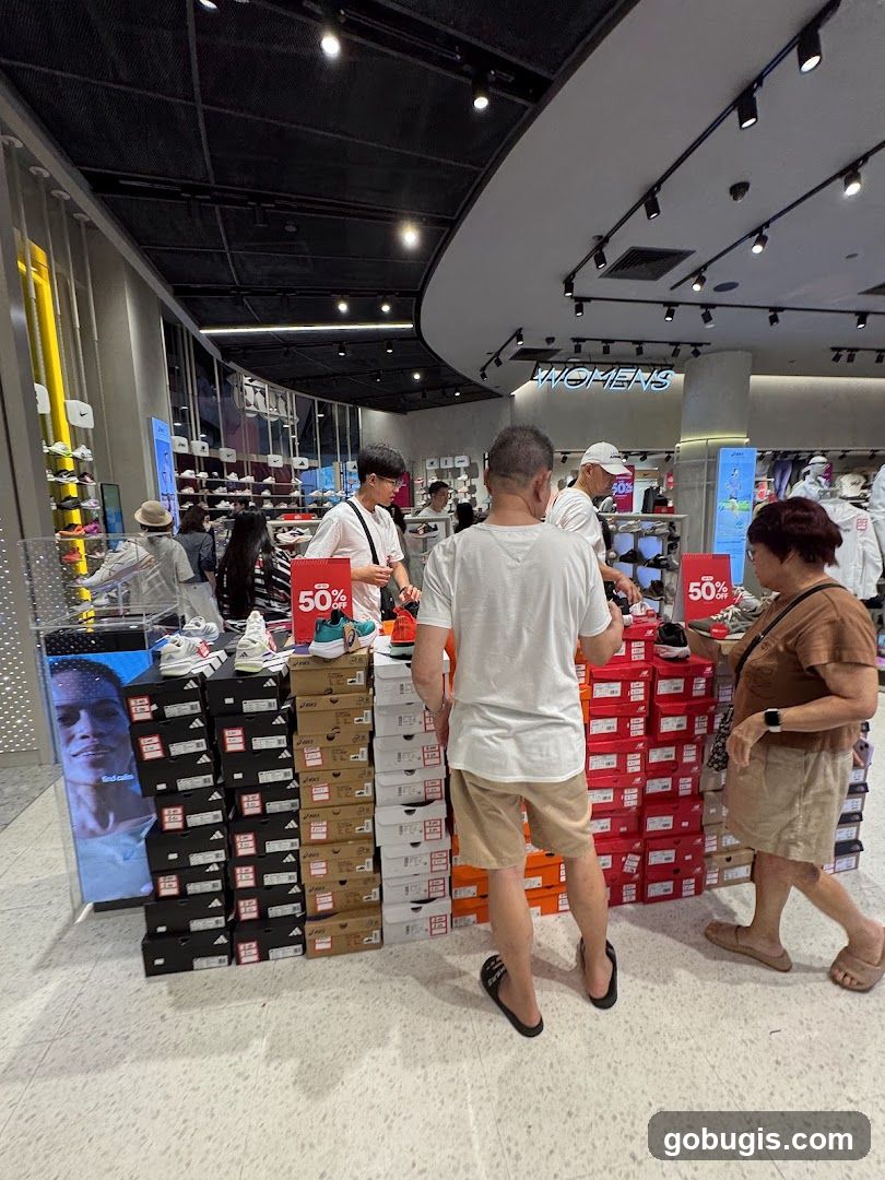 Shoe Store Display