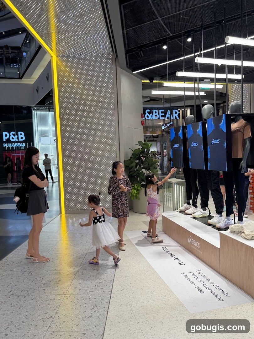 Athletic Shoe Display