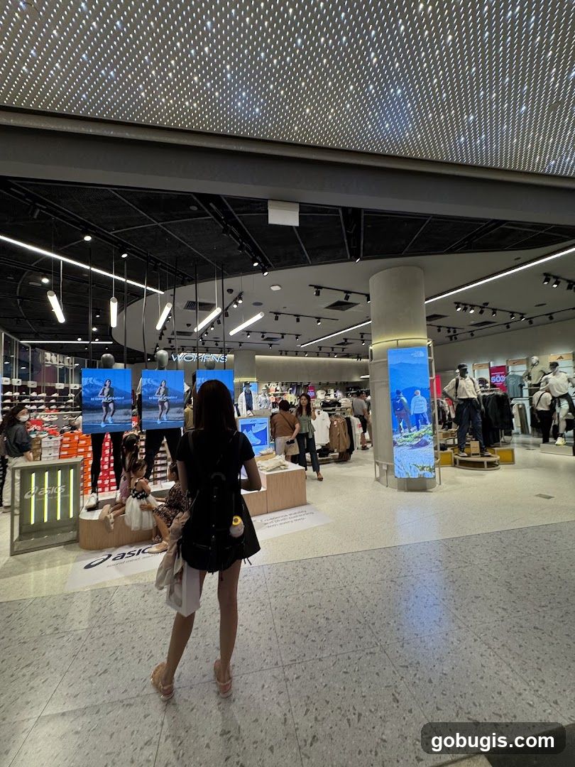 Athletic Apparel Store Interior