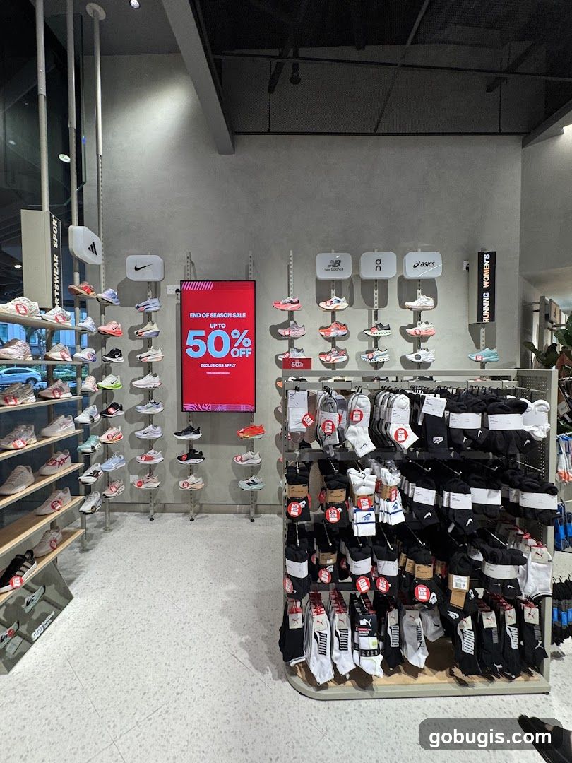Sportswear Store Display