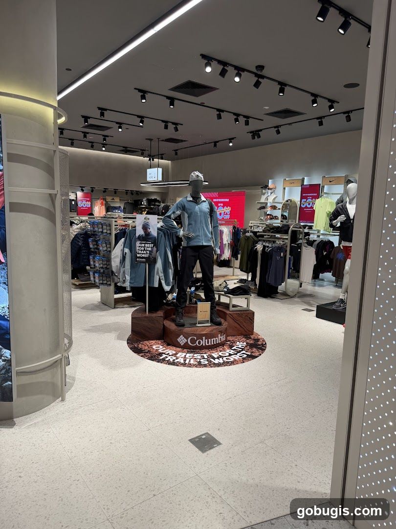 Columbia Store Display