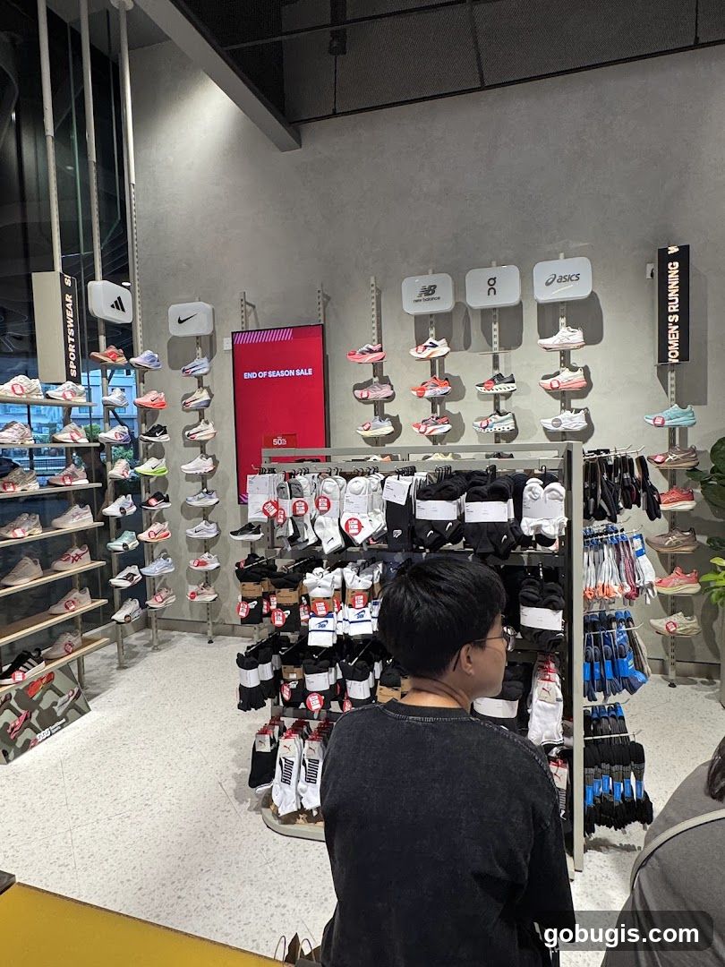 Athletic Shoe and Apparel Store