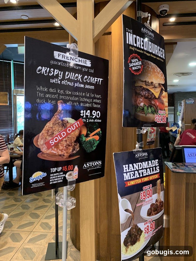 Restaurant Menu Boards