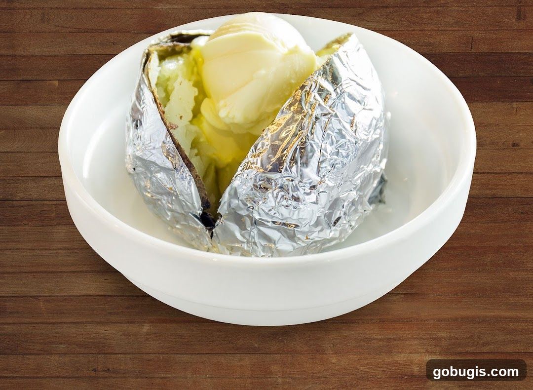 Baked Potato with Butter