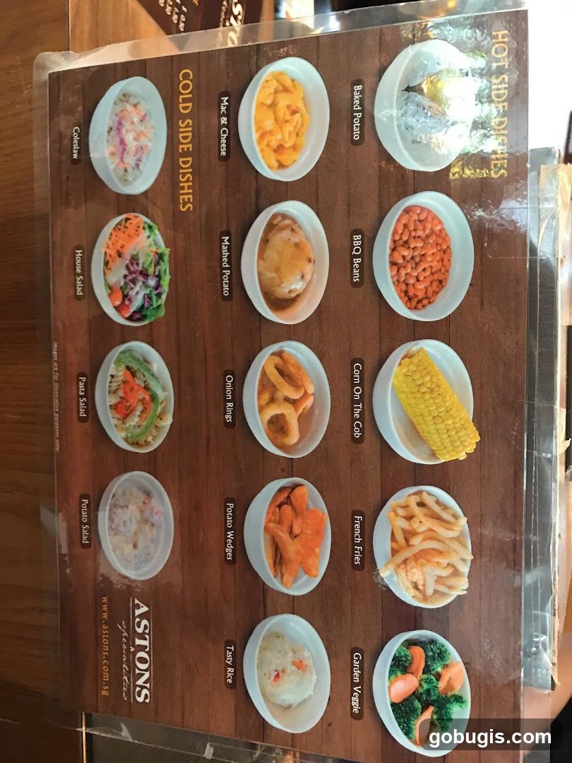 ASTONS Specialities Side Dishes