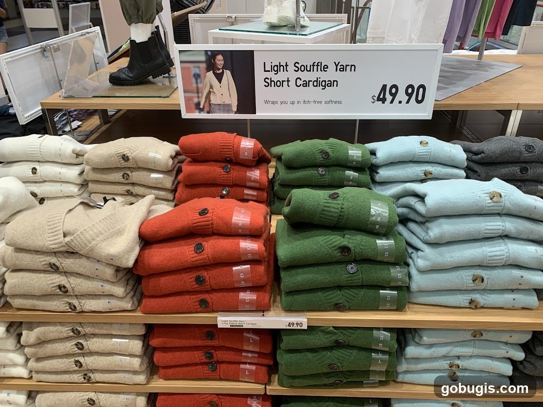 Cardigans Display