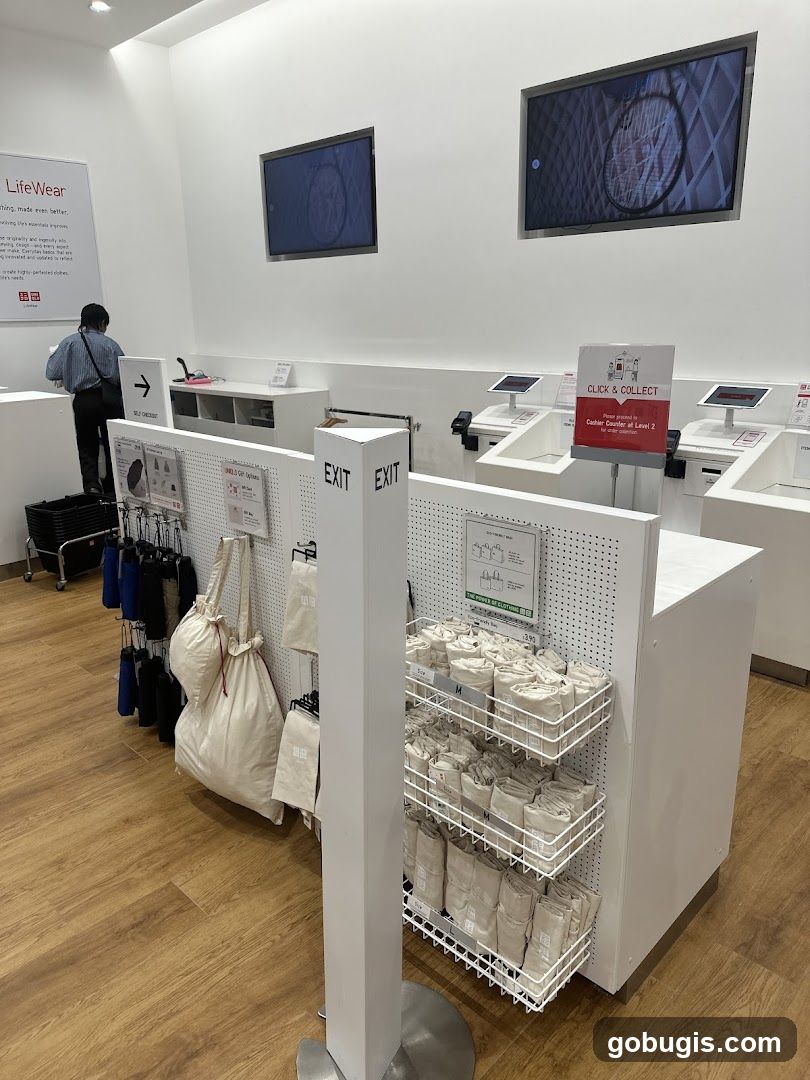 Uniqlo Store Interior