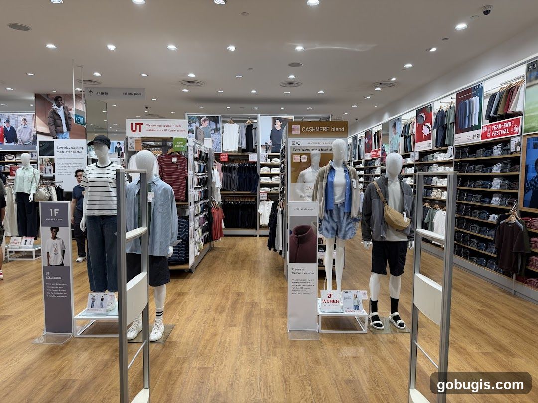 Uniqlo Store Interior