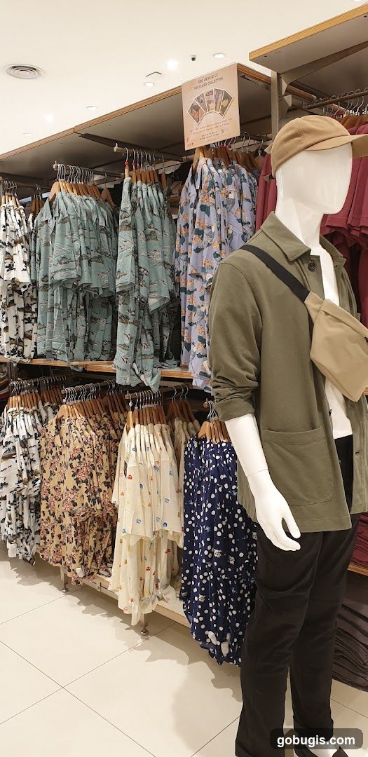 Clothing Display with Mannequin