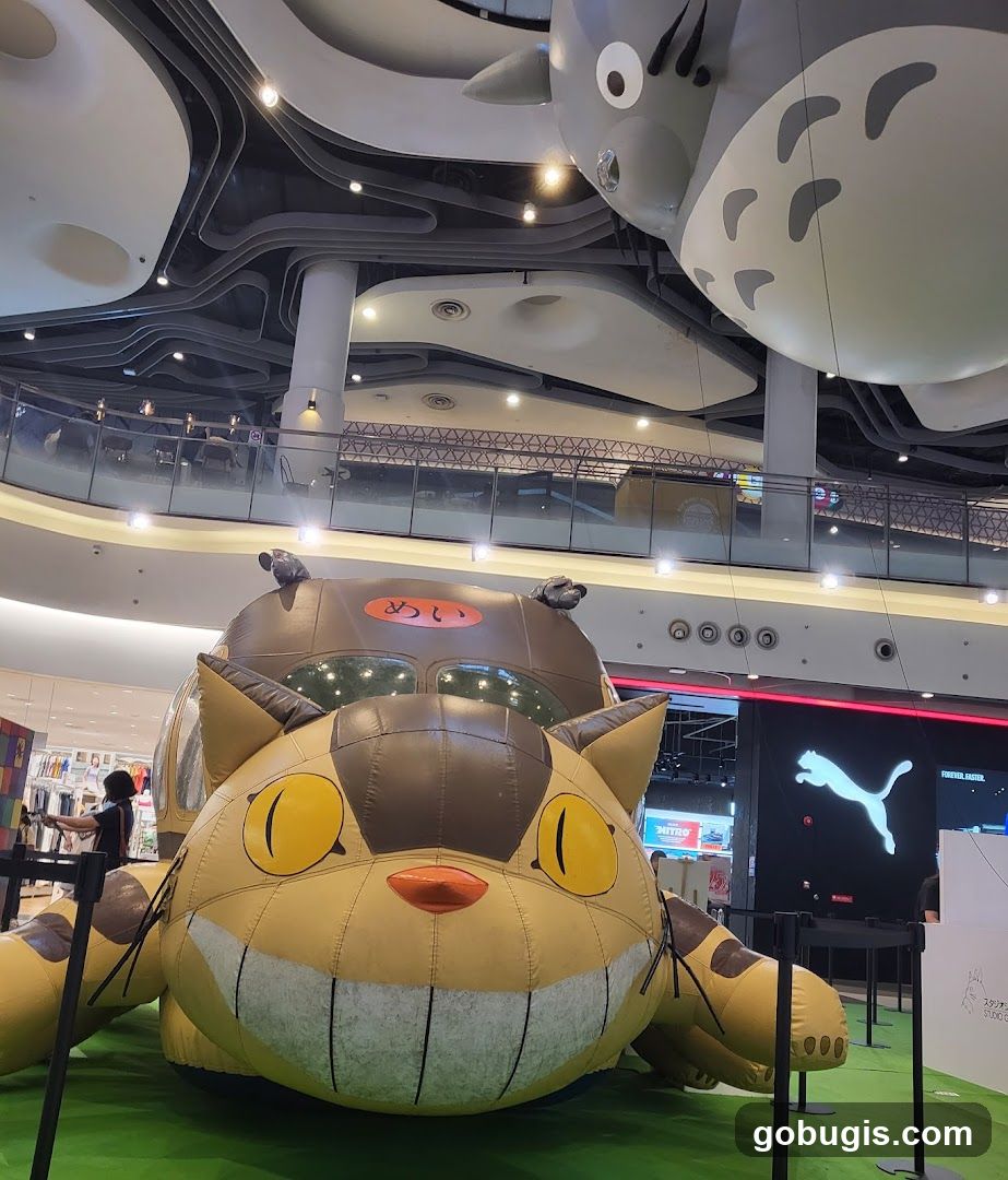 Inflatable Totoro Display