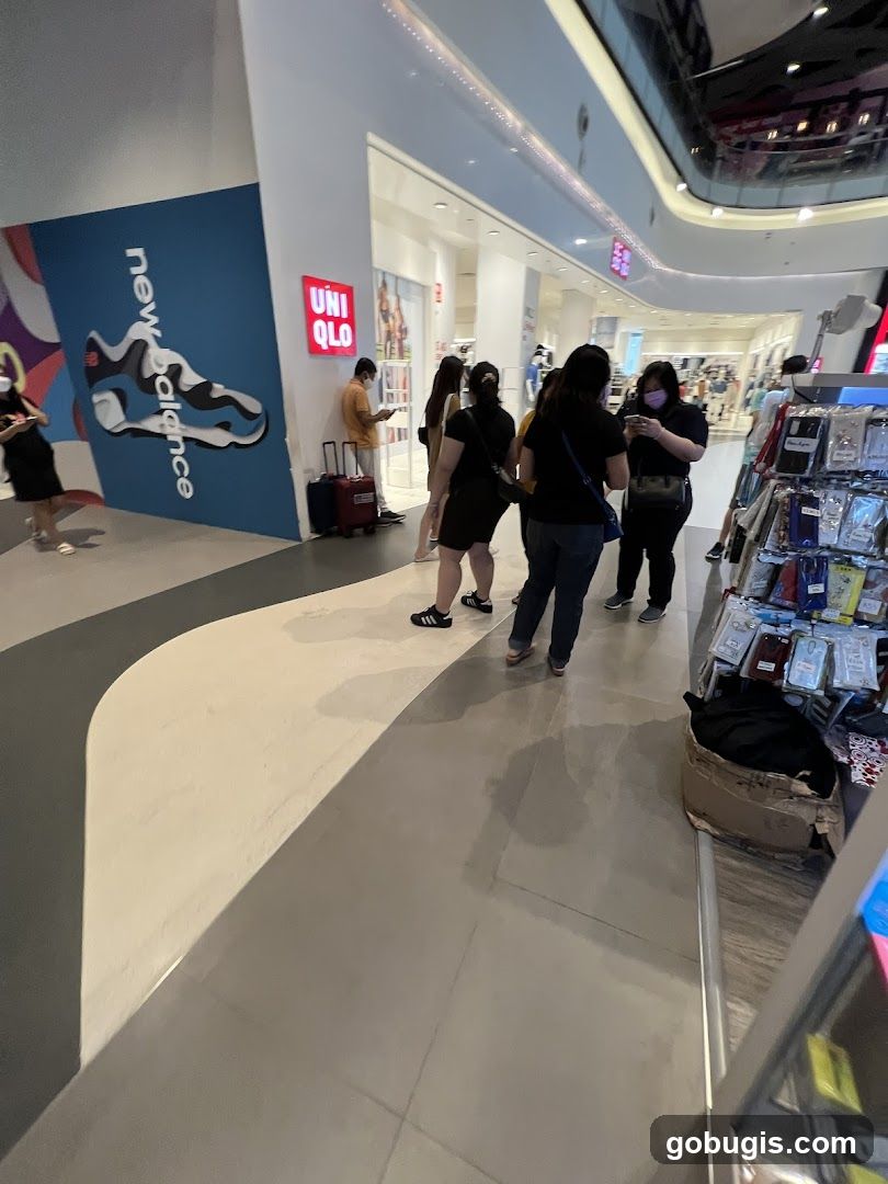 Uniqlo Store Entrance