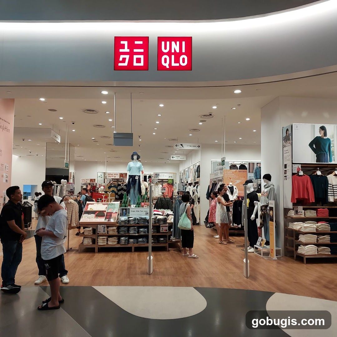 Uniqlo Store Entrance