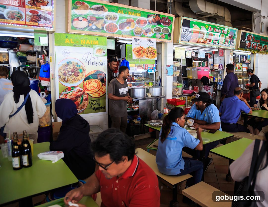 Food Stall with Menu Boards