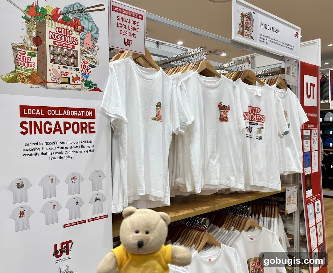 Uniqlo x Nissin Collaboration T-shirts