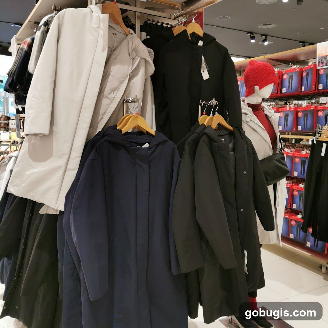 Coats on Display