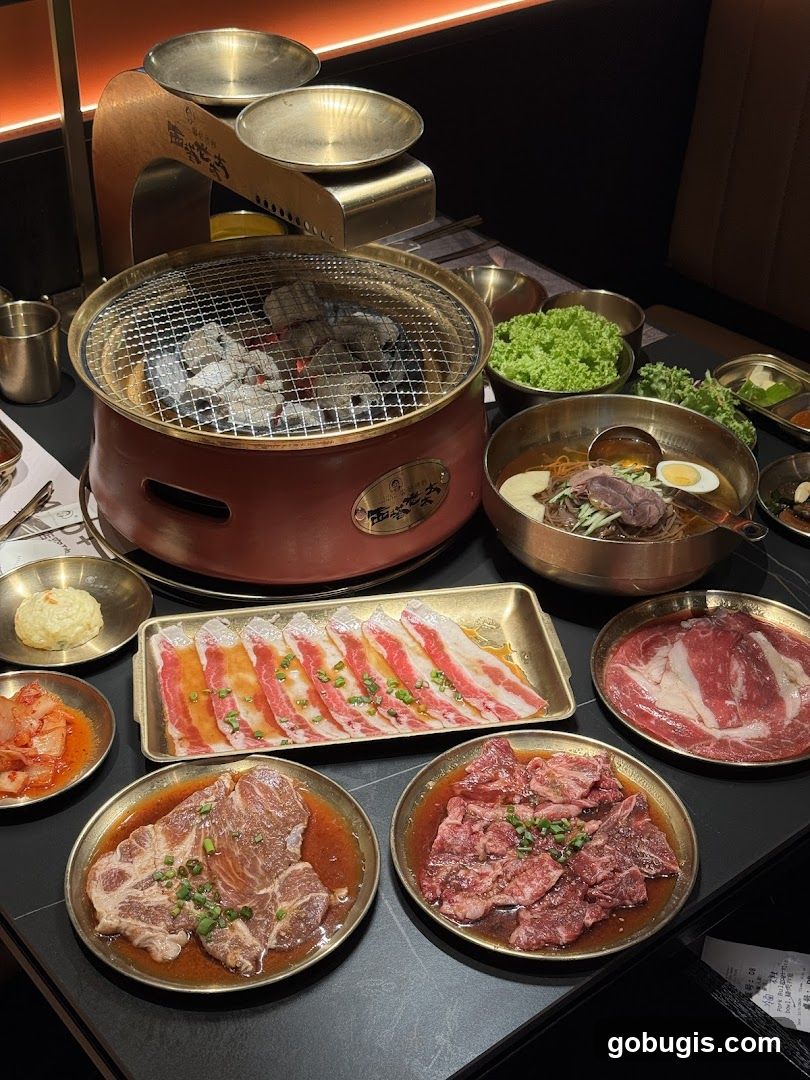 Korean BBQ Spread