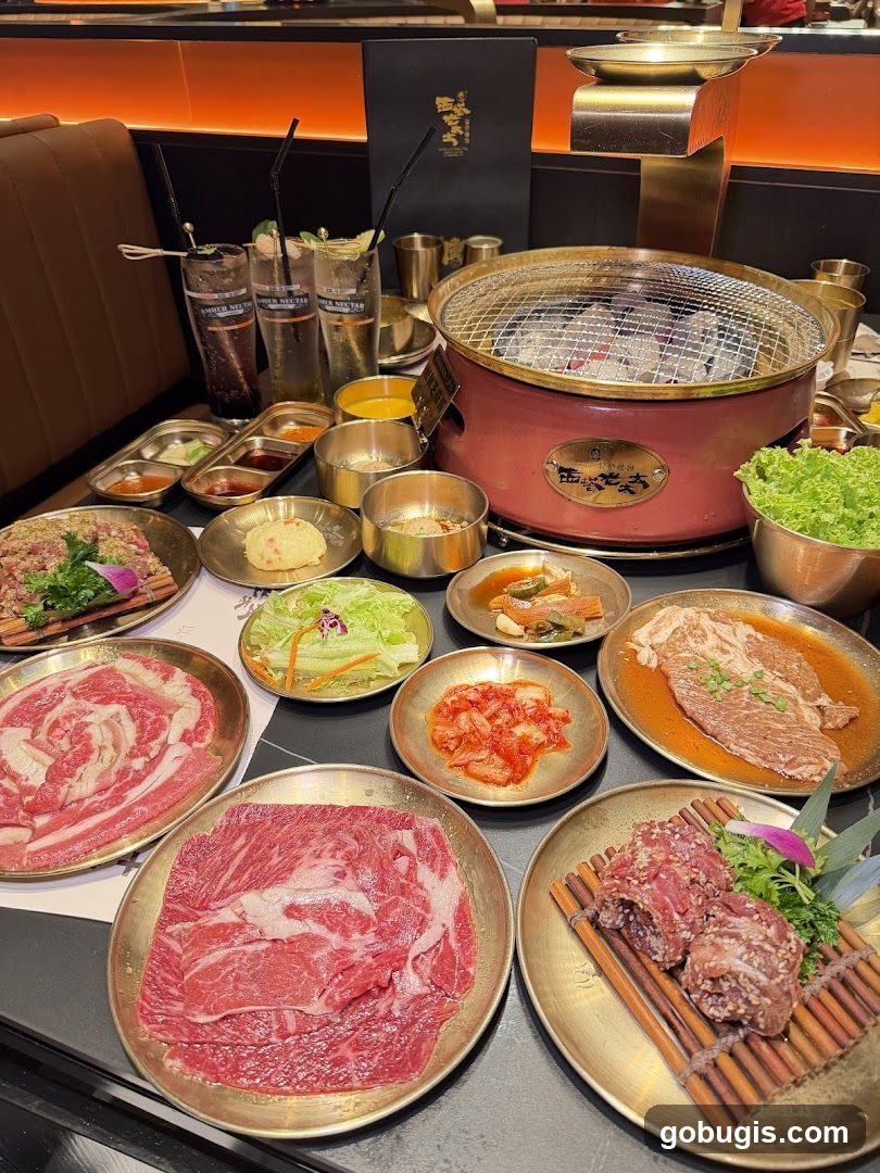 Korean BBQ Spread