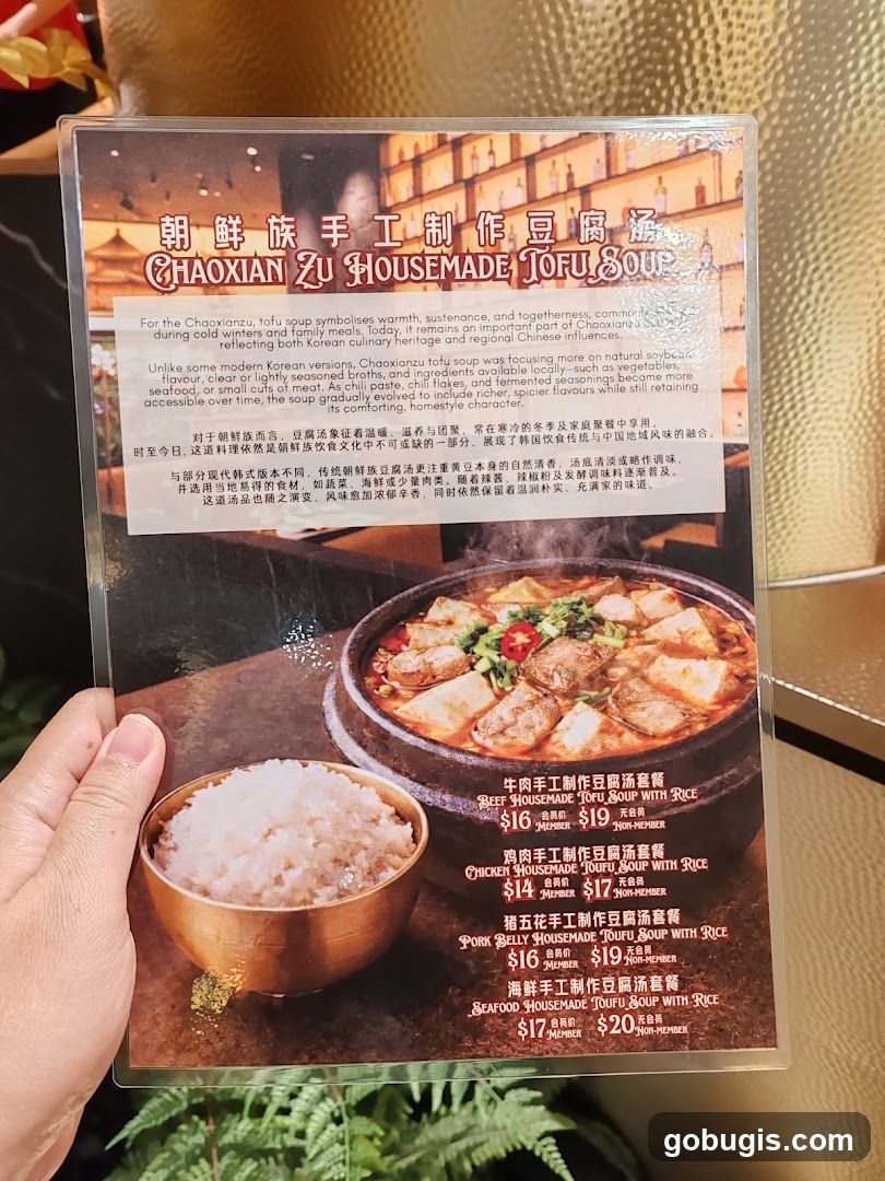 Chaoxian Zu Housemade Tofu Soup