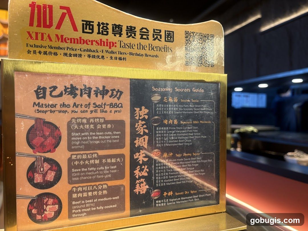 XITA Membership and Self-BBQ Guide