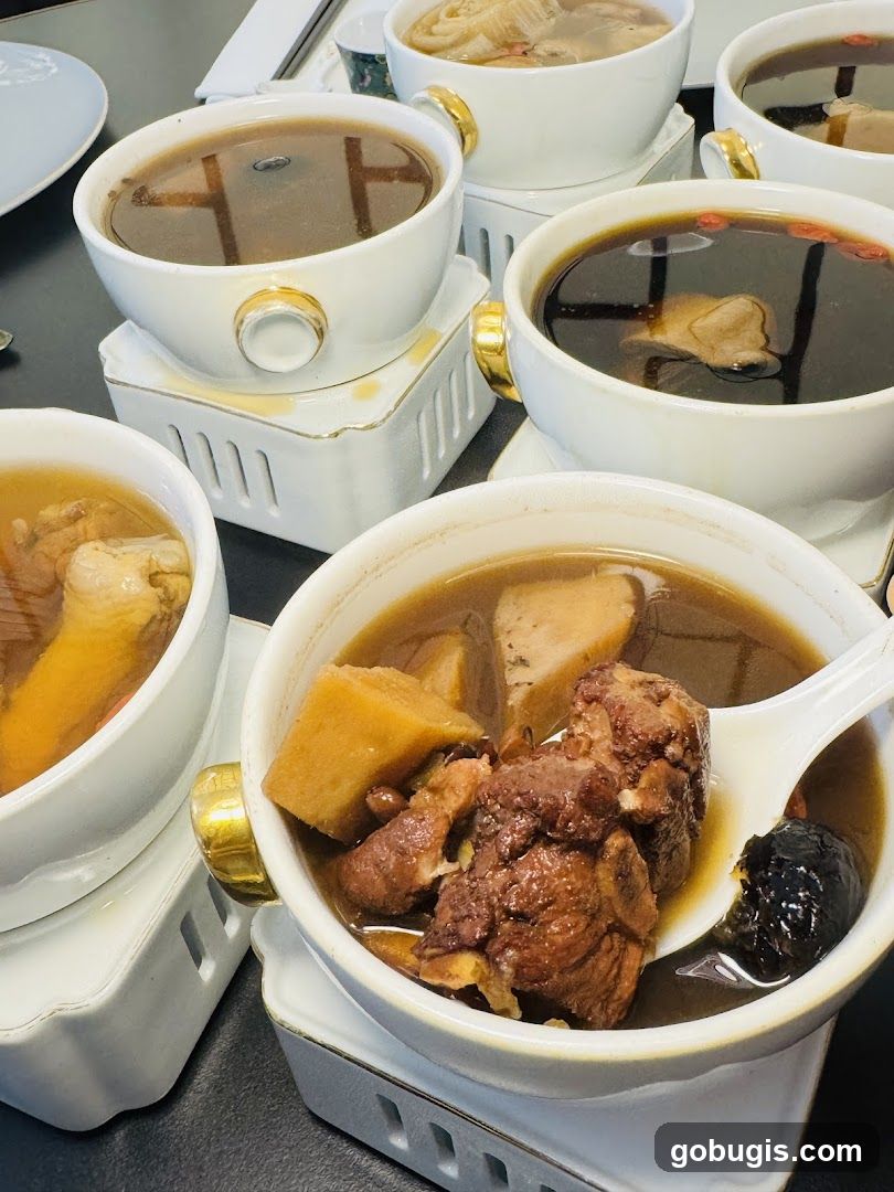 Bowls of Stewed Soup