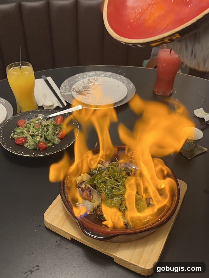 Flaming Dish