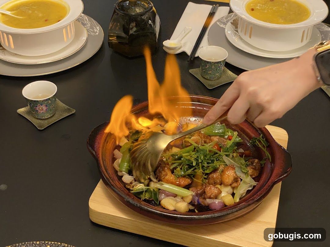 Flaming Dish