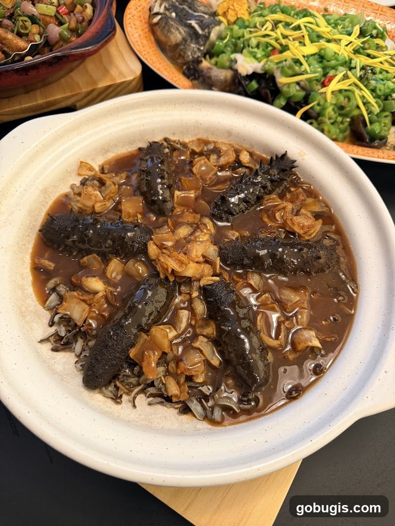 Sea Cucumber Dish