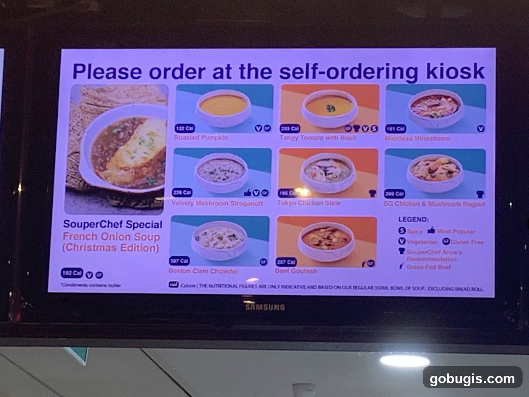 SouperChef Menu