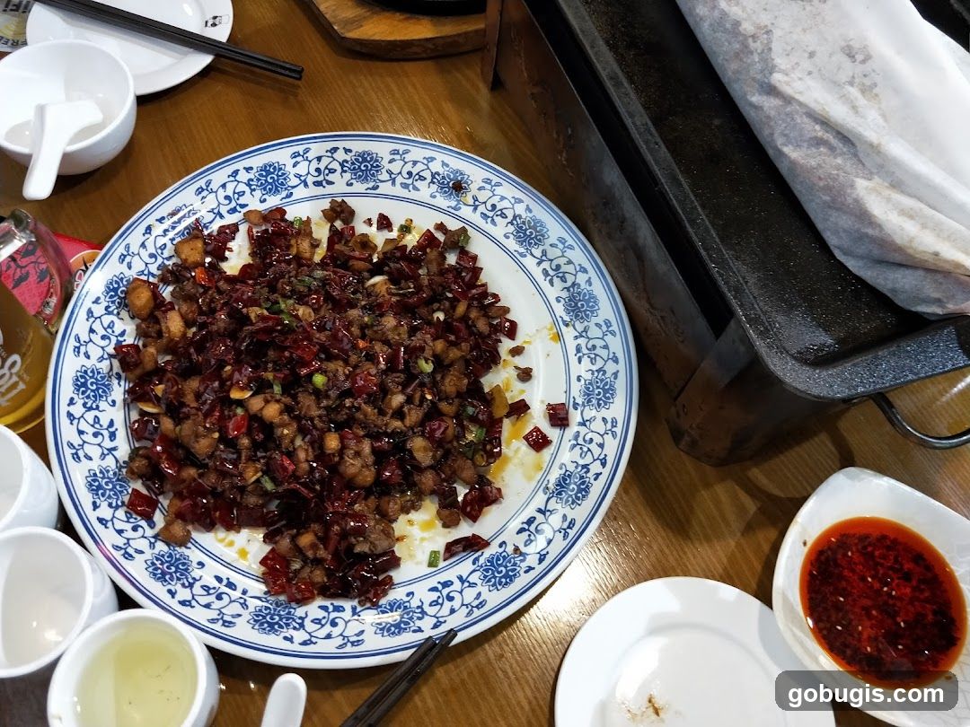 Spicy Fried Chicken Dish