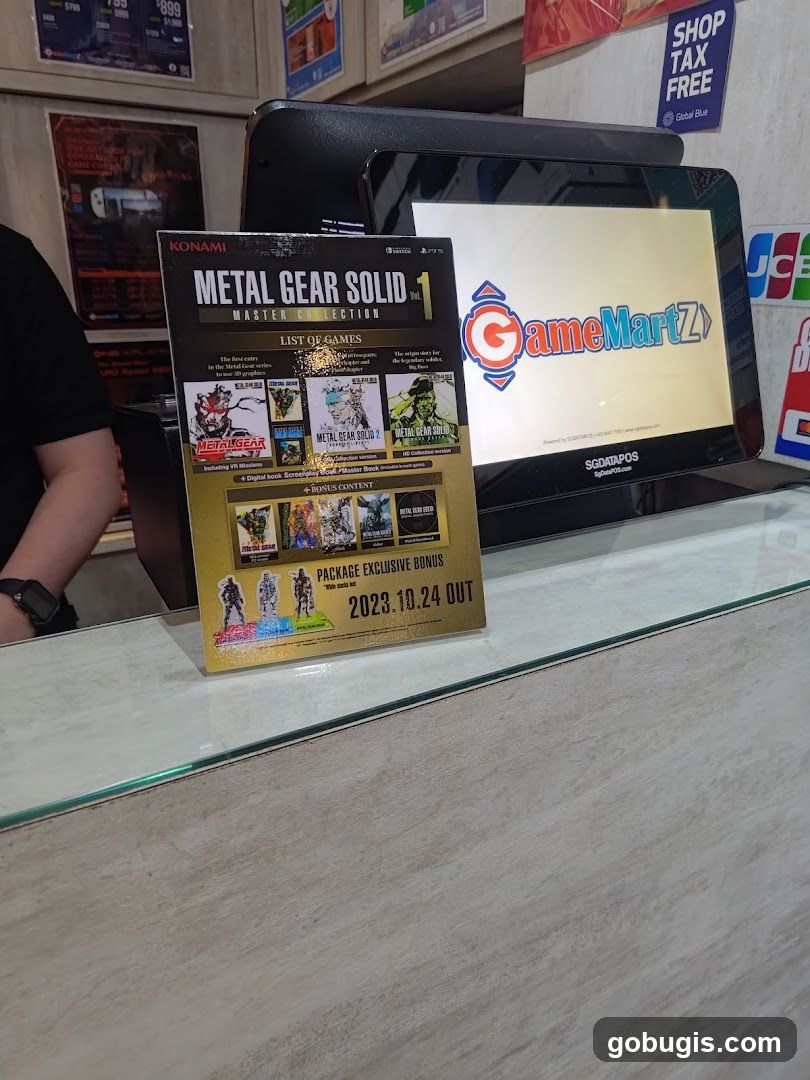 Metal Gear Solid Master Collection Advertisement