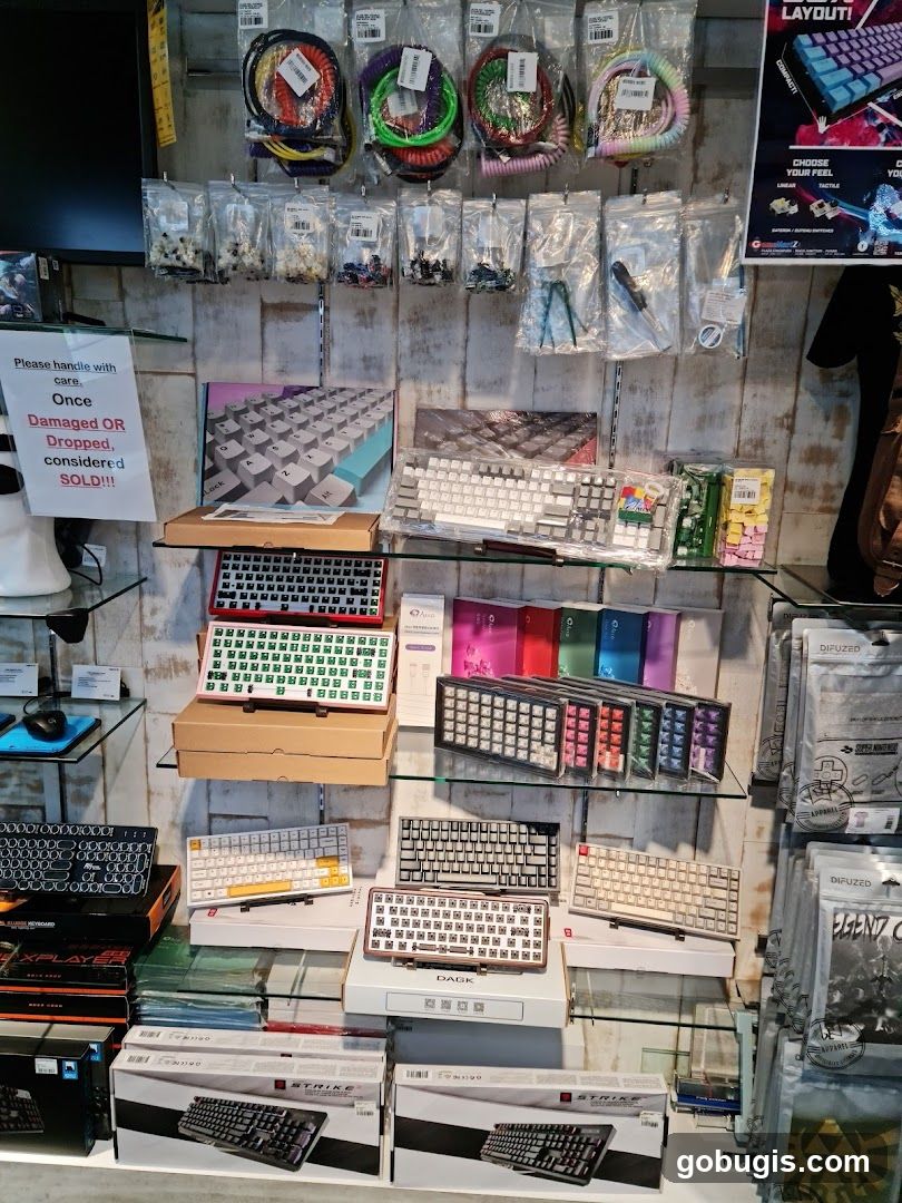 Computer Keyboards and Accessories Display
