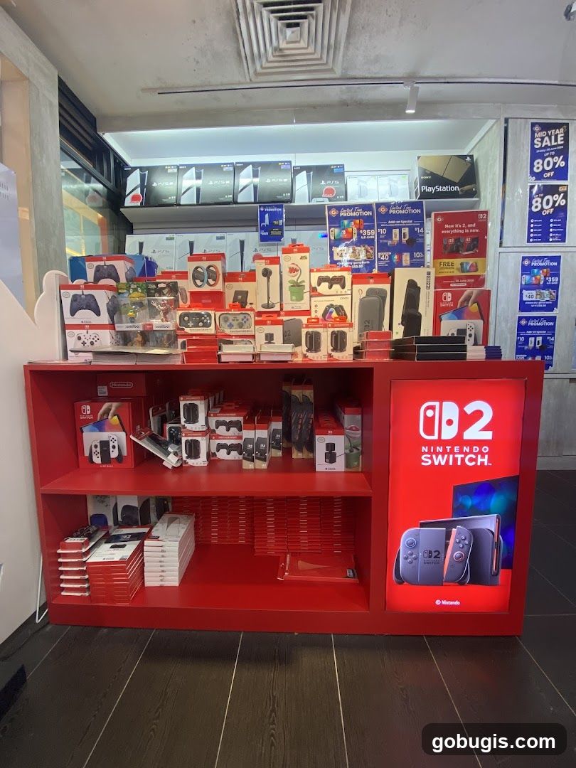 Video Game Store Display