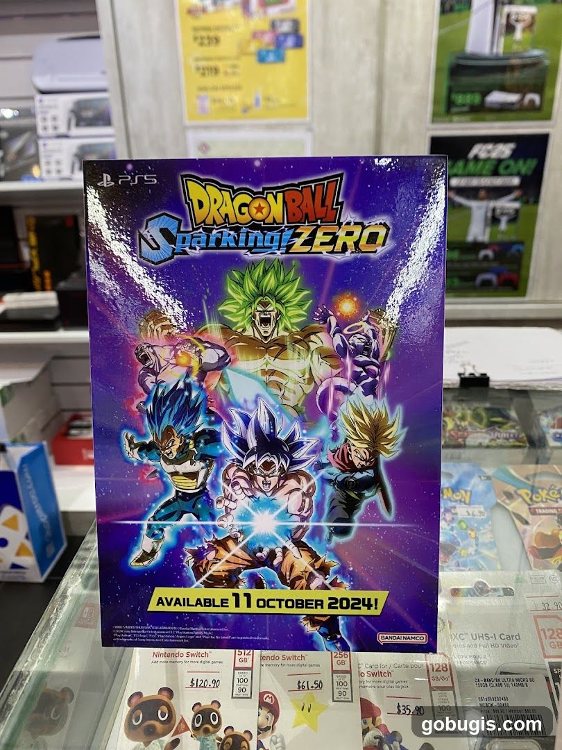 Dragon Ball Z: Sparking! Zero Advertisement