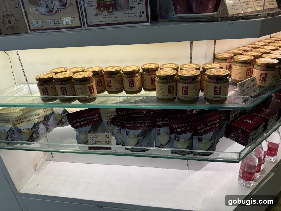 Assortment of Jars and Cookies