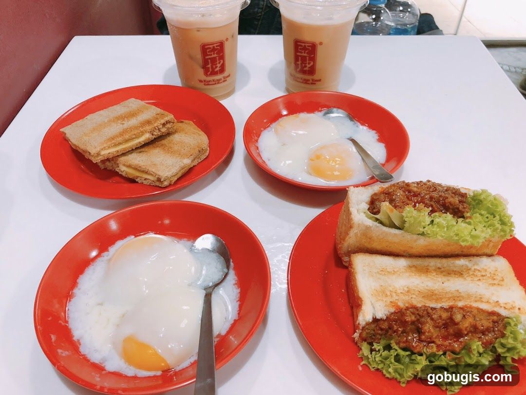 Kaya Toast and Soft-Boiled Eggs