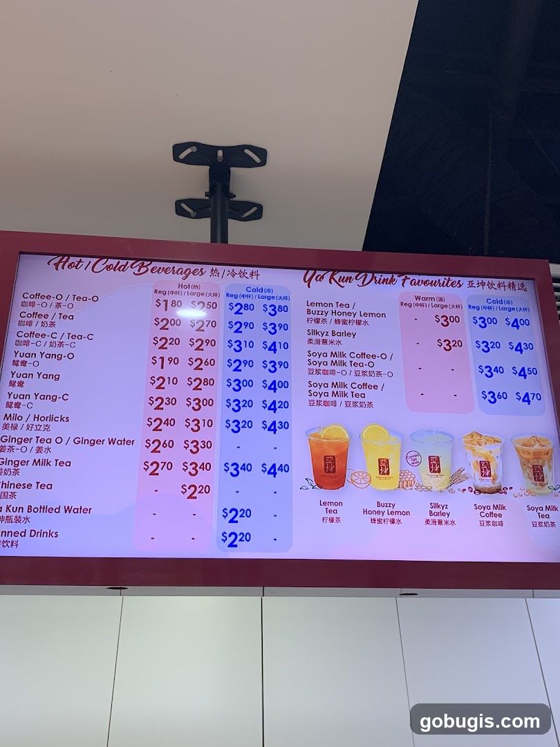 Yo Kun Drink Favourites