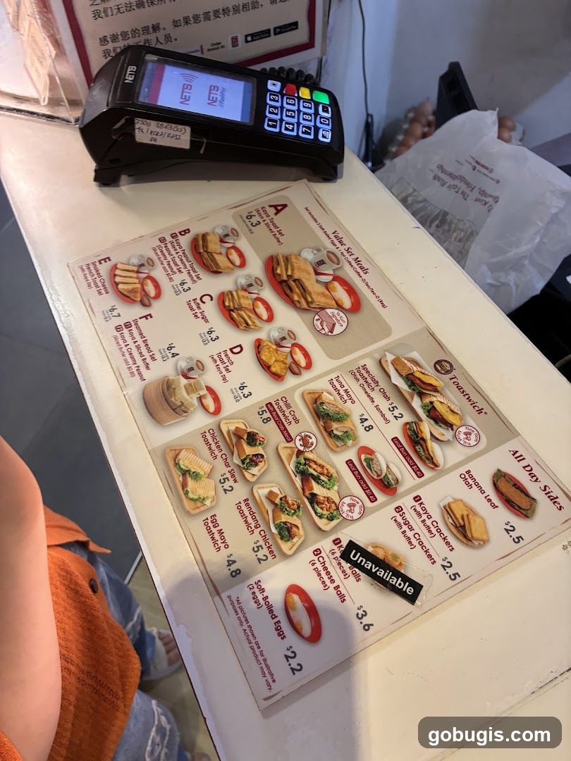Value Set Meals & Toastwich