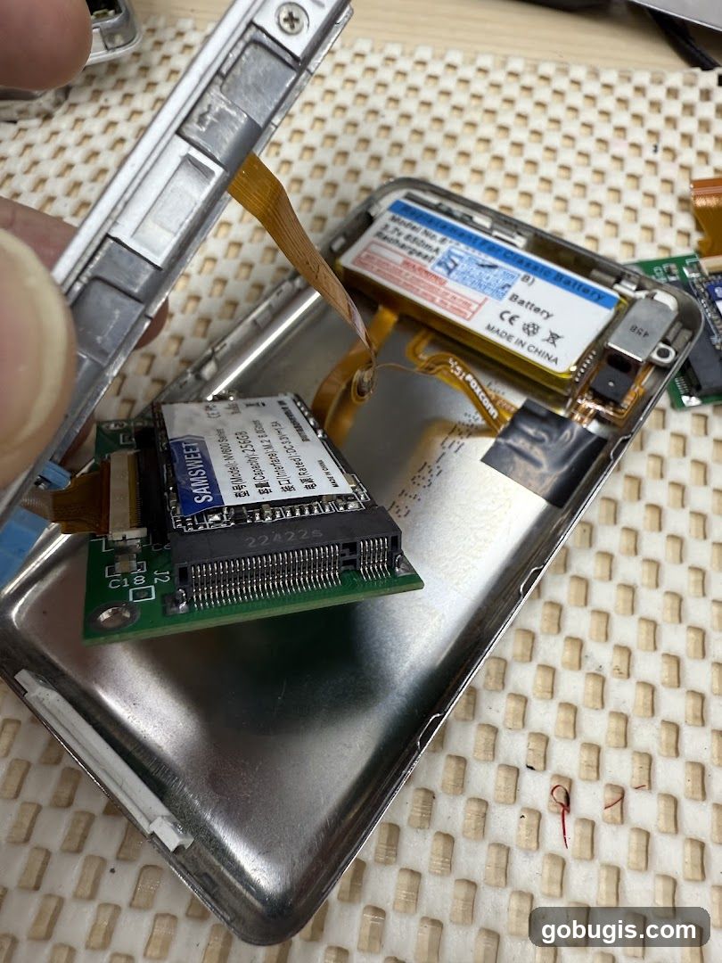 Disassembled Electronic Device
