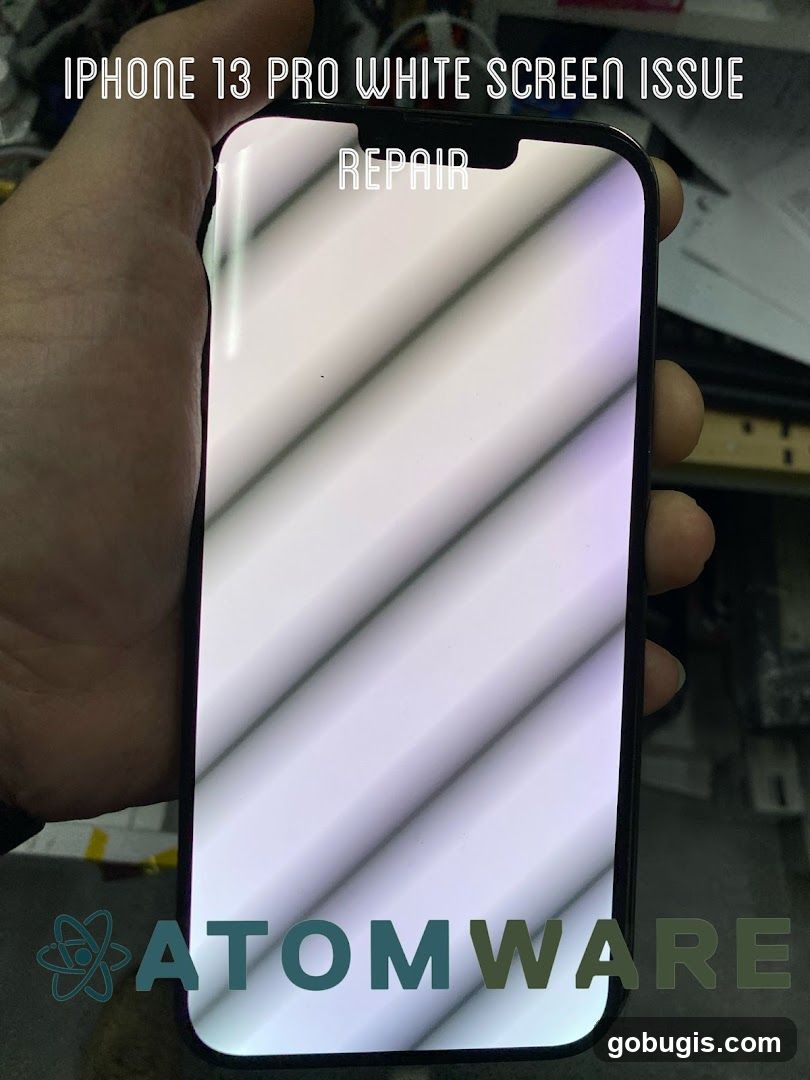 iPhone 13 Pro White Screen Issue Repair