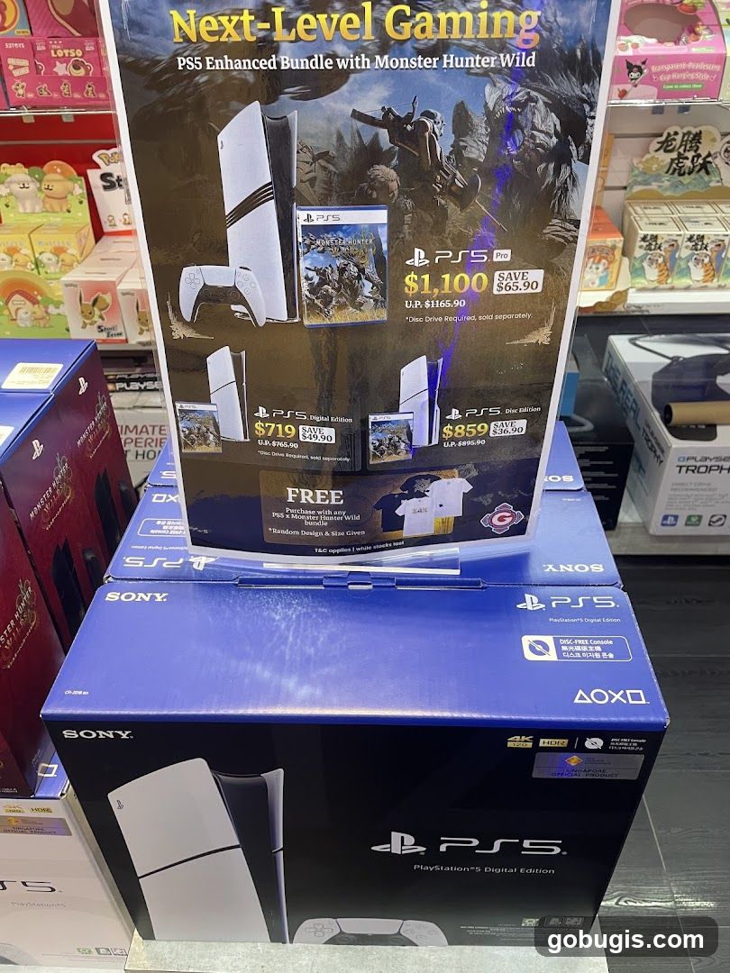 PlayStation 5 Gaming Bundle Advertisement