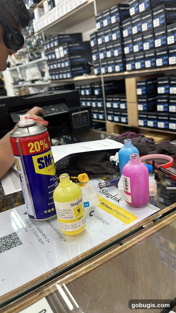 Ink Refill Station