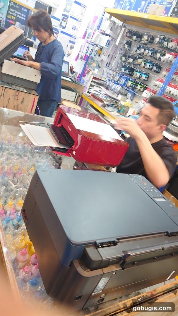 Printers and Ink Bottles