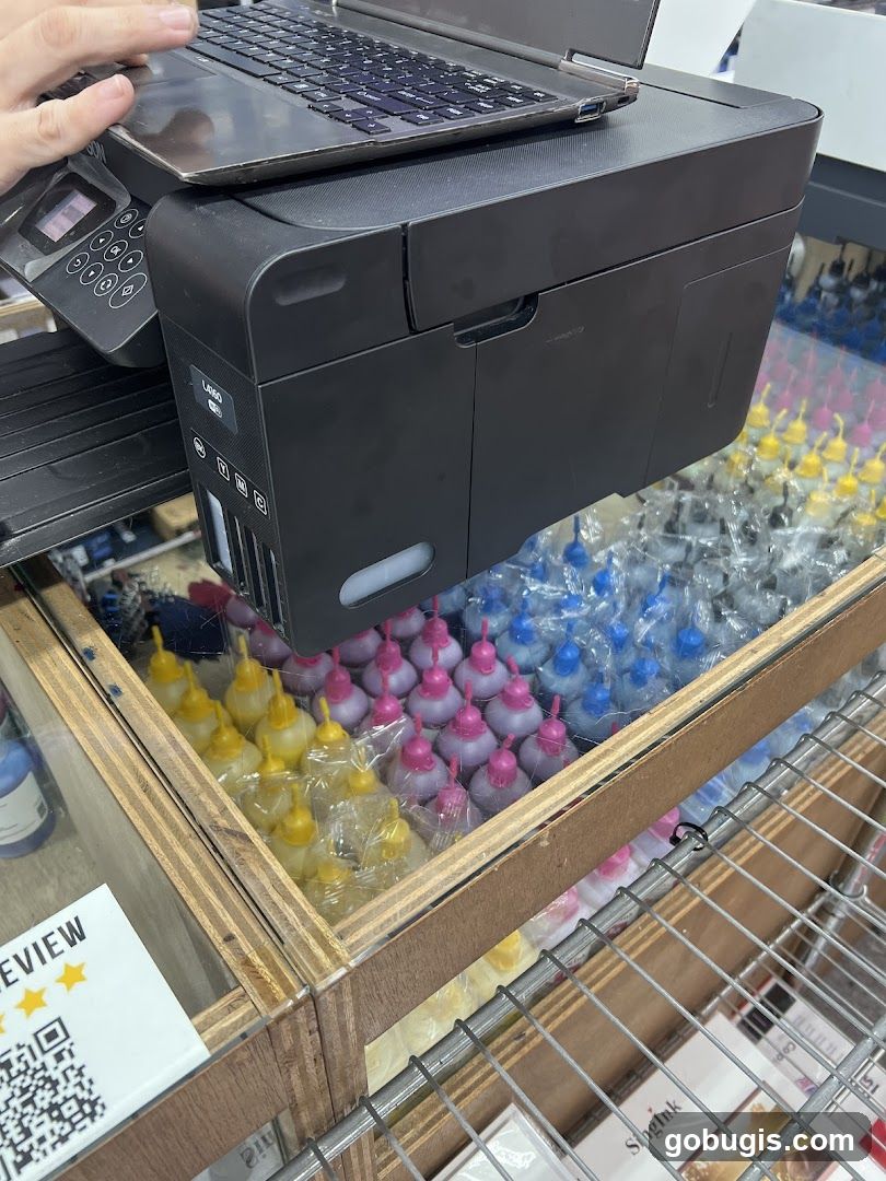 Printer and Ink Bottles
