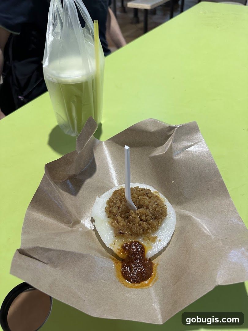 Sweet and Savory Snack with Drink