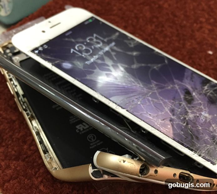 Damaged Smartphone