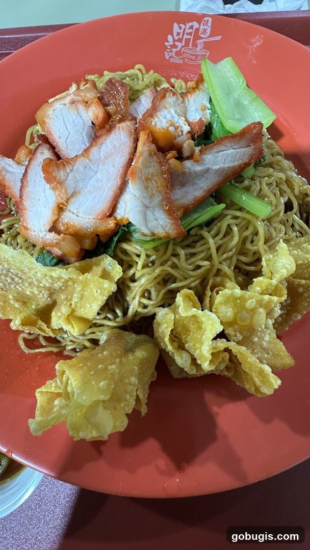 Wonton Noodles with Char Siu