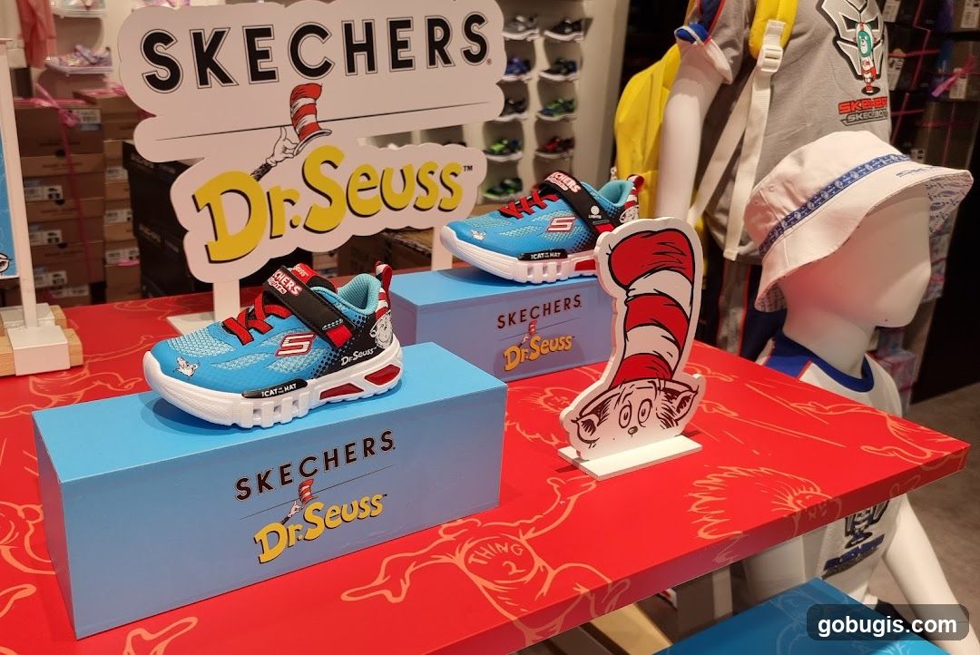 Skechers Dr. Seuss Collaboration Display