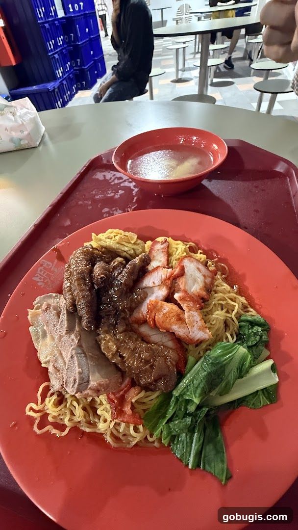 Noodles with Roasted Meats