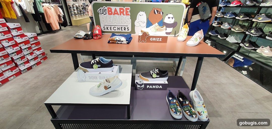 We Bare Bears x Skechers Display
