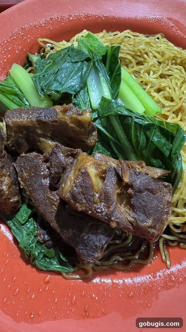Braised Beef Noodles